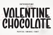 Valentine Chocolate | Script Font, a Script Font by Scratchones (Thumbnail 1 of 8)