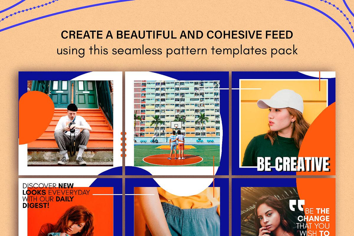 Puzzle Instagram Templates, a Social Media Template by Nassiie (Photo 6 of 8)