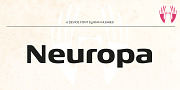 Neuropa, a Sans Serif Font by Device (Thumbnail 3 of 6)