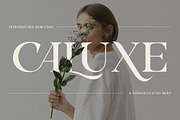 Caluxe – Modern Luxury Serif Font, a Font by roomspace creative lab (Thumbnail 1 of 11)