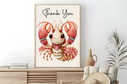 Pink Undersea Life PNG Clipart, an Animal Illustration by RobertsArt (Thumbnail 6 of 6)