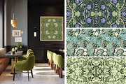 William Morris Seamless Patter 13, a Pattern Graphic by ARTOZEN DIGITAL (Thumbnail 13 of 19)