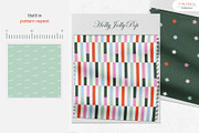 Holly Jolly Pop - Seamless Patterns, a Pattern Graphic by InaCorart (Thumbnail 5 of 9)