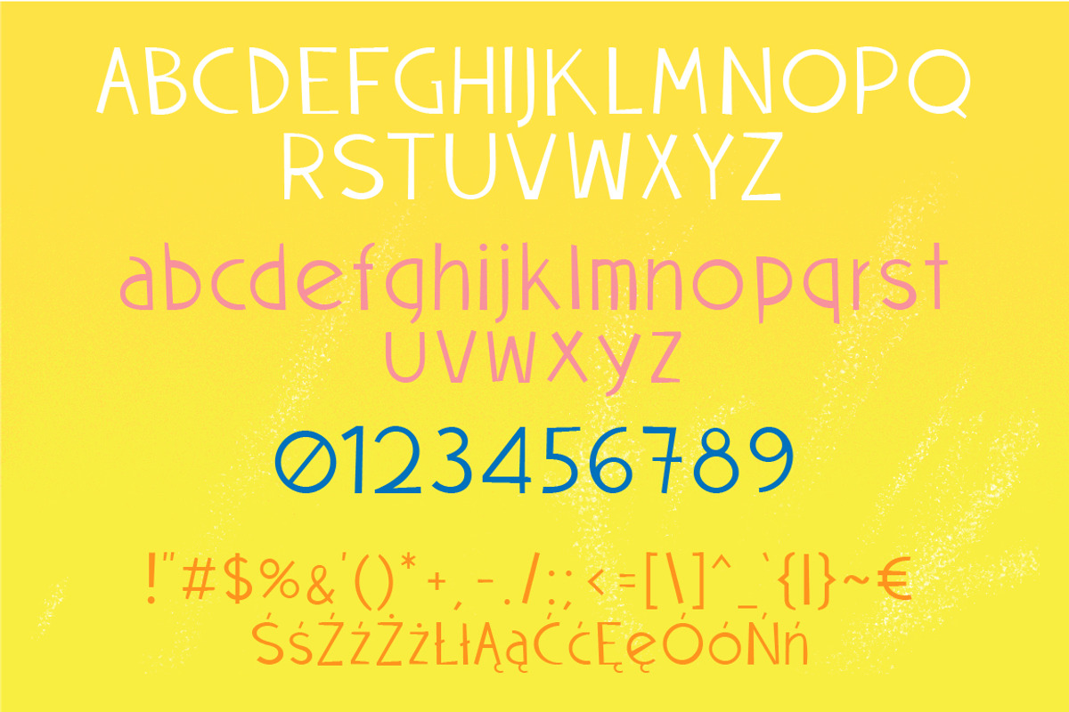 Toy Cartoon font preview 4