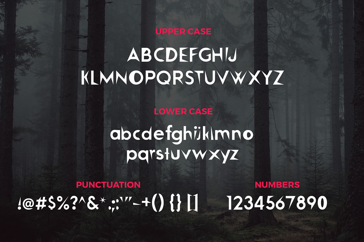 Anxiety Premium Font preview 3
