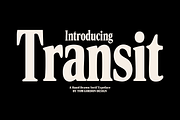 Transit Hand Drawn Serif Font Duo, a Serif Font by Tom Gordon Design (Thumbnail 1 of 3)