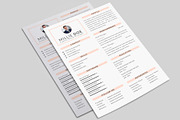 Resume Template and Cover Letter, a Resume Template by designvillage (Thumbnail 8 of 13)