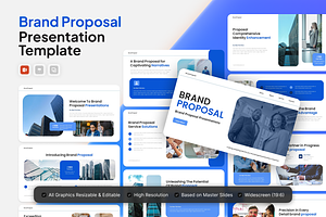 Brand Proposal PowerPoint Template, a Presentation Template by Annora Studio
