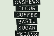 Loma - A Vintage-Style Stamp Font, a Font by Loren Klein (Thumbnail 6 of 12)