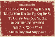 Sangkar Retro Bold, a Serif Font by kangfont Studio (Thumbnail 9 of 10)