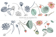 Nelumbo, Luxury Pattern & Motifs, a Pattern Graphic by TSTUDIO (Thumbnail 9 of 9)