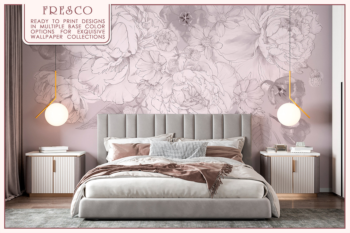 Fresco collection Soft Bloom, a Wallpaper Graphic by Natalia0307 (Photo 14 of 16)