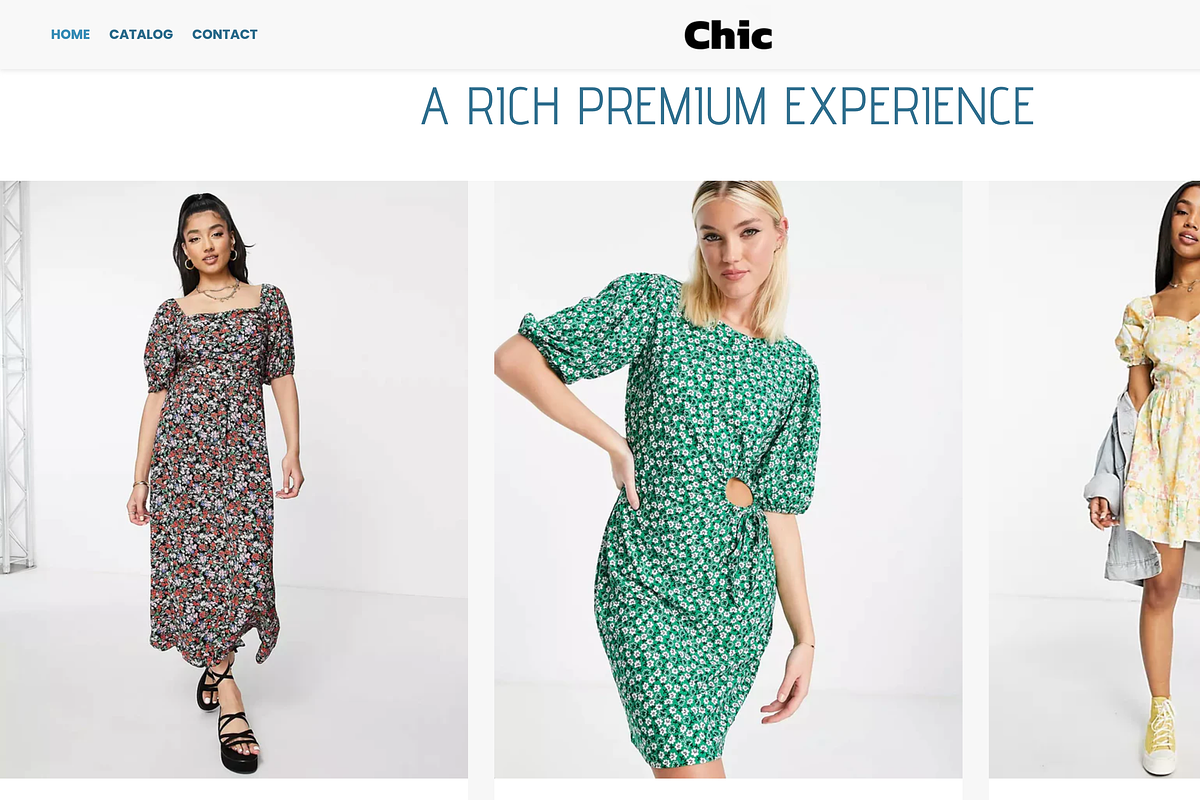 Elegant Fashion Shopify Theme Blue, a Templates & Theme by Exclusive Themes (Photo 8 of 10)