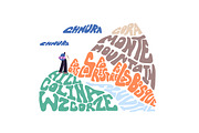 People learn foreign language set, a Person Illustration by PaperTrident (Thumbnail 10 of 13)