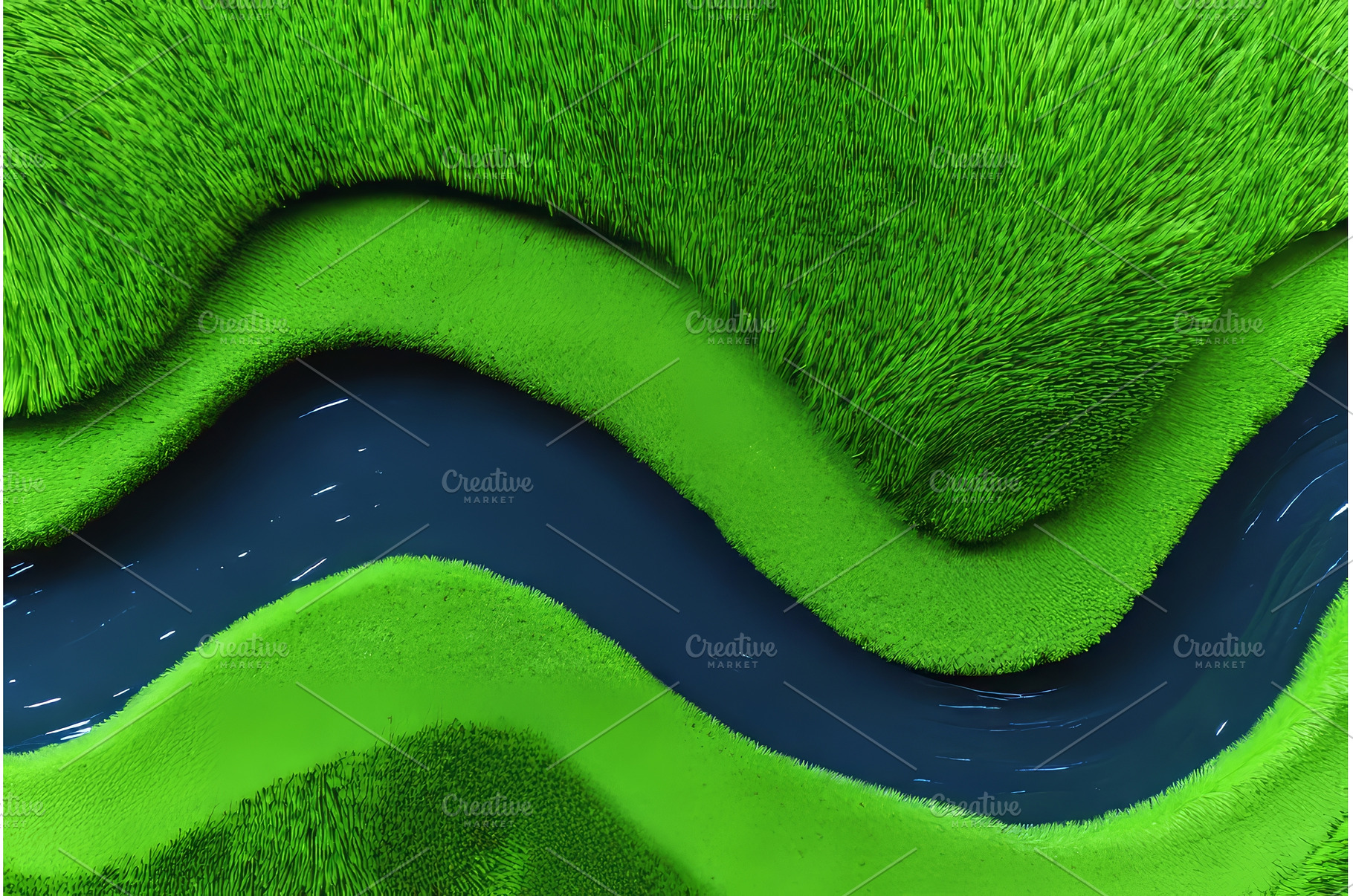 Overhead perspective of Delta Sierpe, a Nature Photo by ZinetroN
