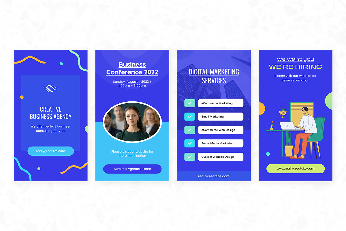 Business Instagram Stories Canva, a Social Media Template by Crevo Studio (Photo 6 of 8)