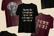 CS Gamila Drawn, a Blackletter Font by Craft Supply Co. (Thumbnail 6 of 8)