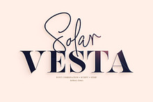 Solar Vesta | Font Collection