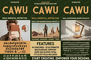 Cawu - Elegant Minimalist Serif, a Serif Font by Astuti Studio (Thumbnail 24 of 25)