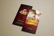 Tri-Fold Food Menu Template, a Brochure Template by ContestDesign (Thumbnail 1 of 5)