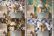 Floral Seamless Patterns Bundle, a Pattern Graphic by LESZ Design (Thumbnail 3 of 5)