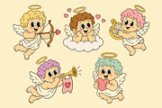 Love & Cupid Clipart Collection, a Decorative Illustration by Alina Sh (Thumbnail 3 of 8)
