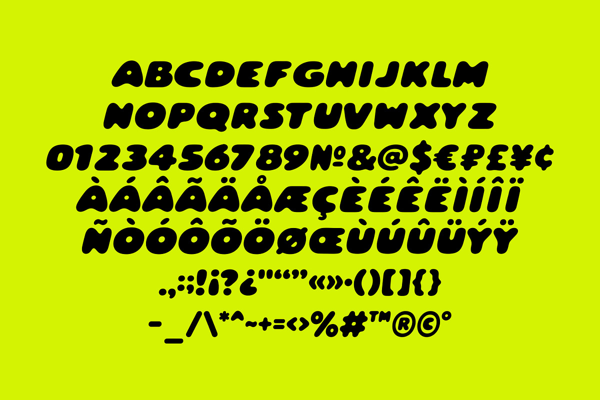 SNKRZ - Chunky Streetwear Font, a Sans Serif Font by pixelbuddha.net (Photo 3 of 7)