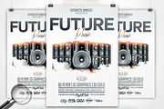Future Music | 3in1 Flyer Template, a Flyer Template by GIGA-TEMPLATE (Thumbnail 4 of 10)