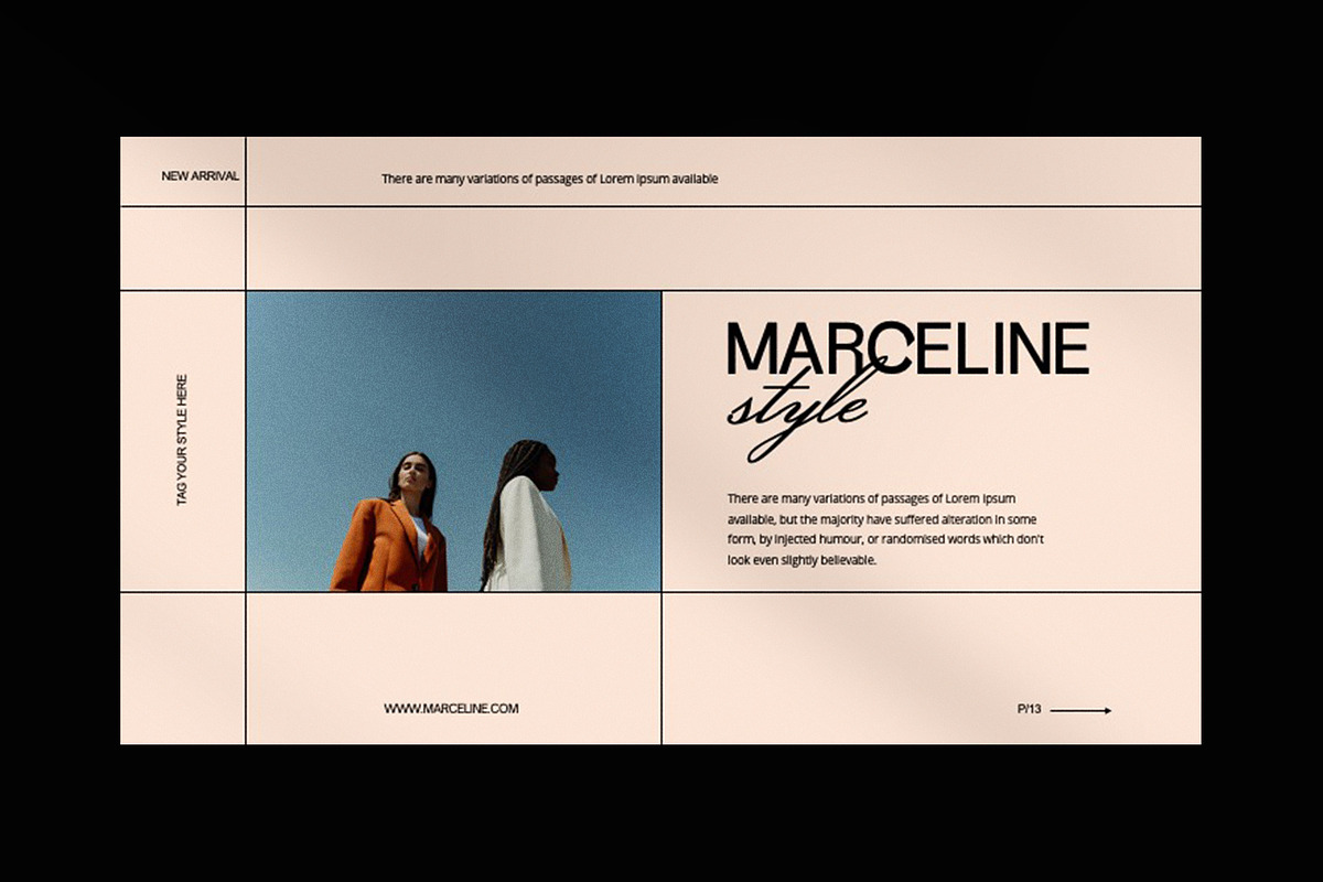 Marceline - Powerpoint Presentation, a Presentation Template by Creavora (Photo 3 of 8)