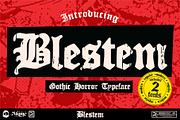 Blestem – Gothic Horror Typeface, a Blackletter Font by Remedy667 (Thumbnail 1 of 6)