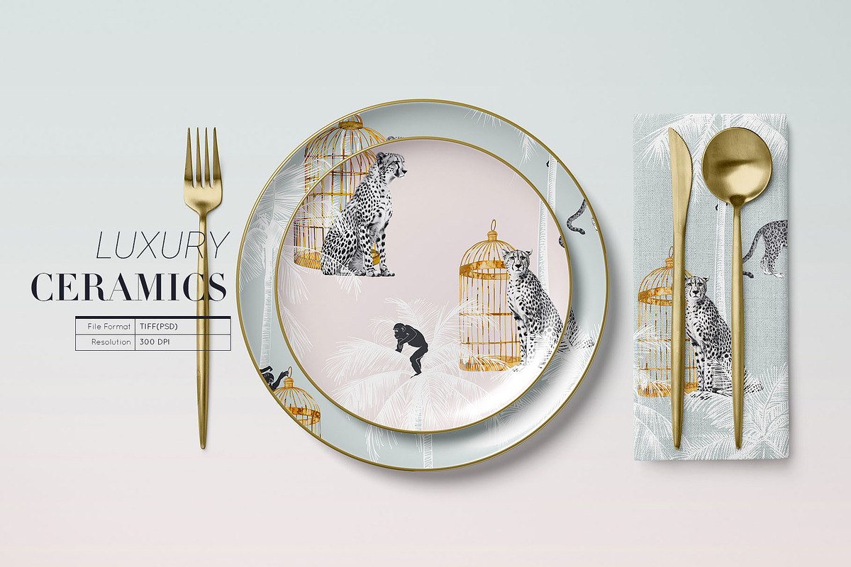 White Palms, Resort Luxury Prints, a Wallpaper Graphic by TSTUDIO (Photo 8 of 12)