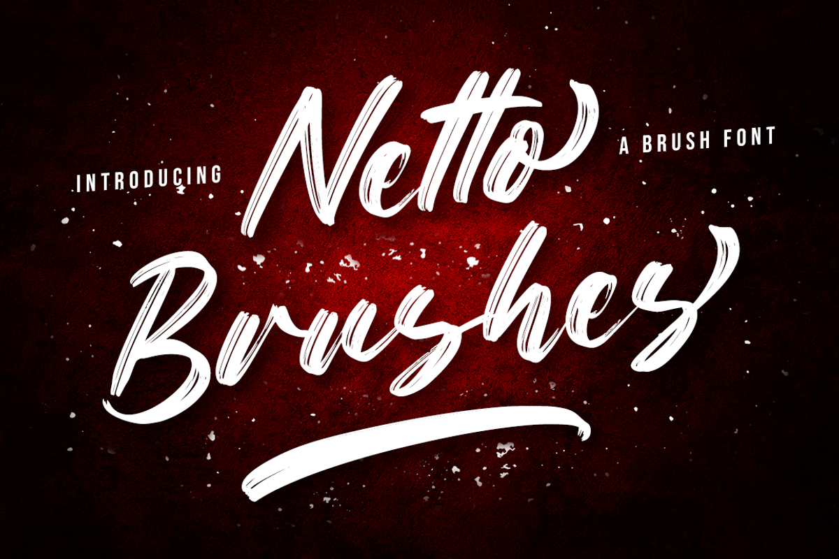 Netto Brushes, a Script Font by Fatmawati (Photo 1 of 12)