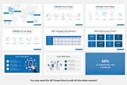 Facebook Report PowerPoint Template, a Presentation Template by SlideBunny (Thumbnail 9 of 11)