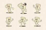 Coffee Cup Cartoon Mascot Character, a Food Illustration by Vasya Kobelev (Thumbnail 6 of 8)