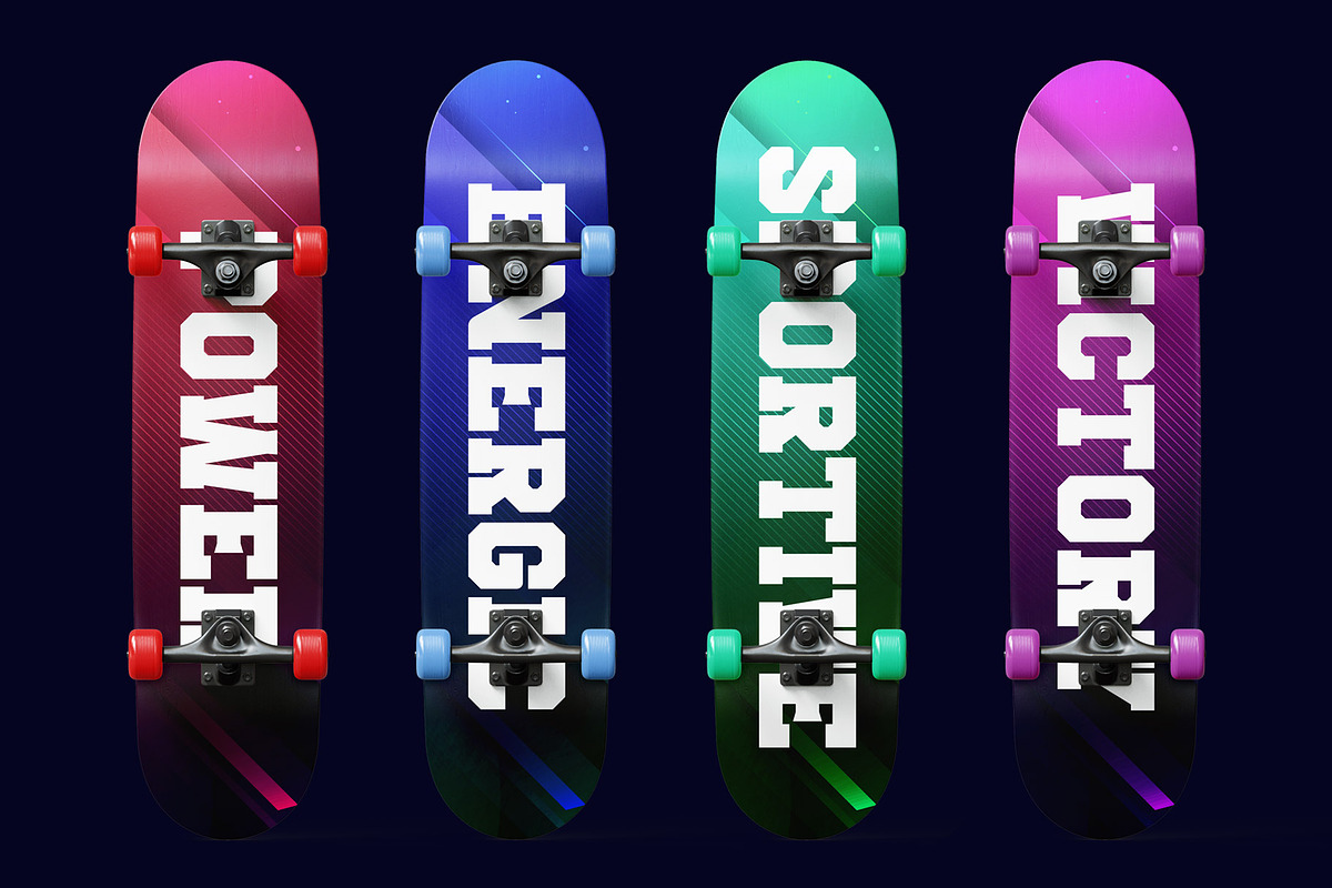 BravoTeam Sporty Font, a Sans Serif Font by RantautypeStudio (Photo 3 of 13)