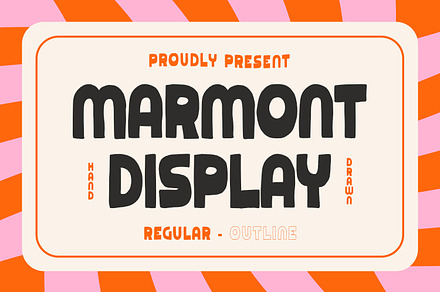 Marmont - Display Font, a Font by Arendxstudio