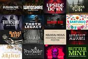 Fantasy Font Bundle (25 Fonts!), a Serif Font by HipFonts (Thumbnail 3 of 9)
