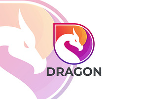 Dragon Gradient Colorful Style., a Branding & Logo Template by ModalTampang