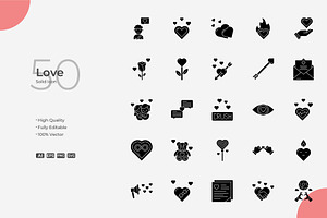 Love Solid Icons, a Solid Icon by Bloodline