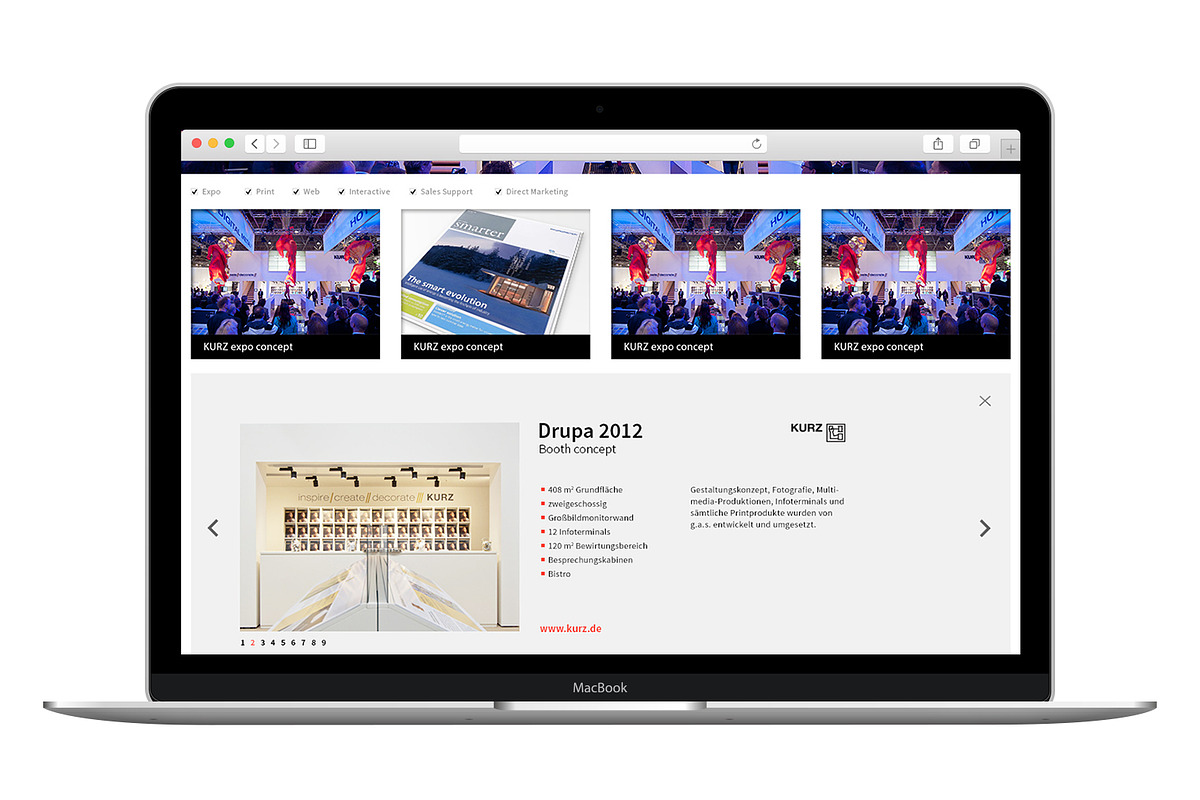 Portfolio website, a Websites & App Template by AndreasGalster (Photo 2 of 4)