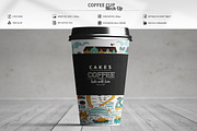 Coffee Cup Mock-Up, a Cups & Container Mockup by MassDream (Thumbnail 1 of 9)