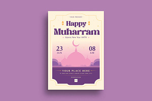 Muharram Flyer Template, a Flyer Template by megarez