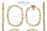 Christmas geese collection, an Animal Illustration by SirenaArt (Thumbnail 4 of 15)