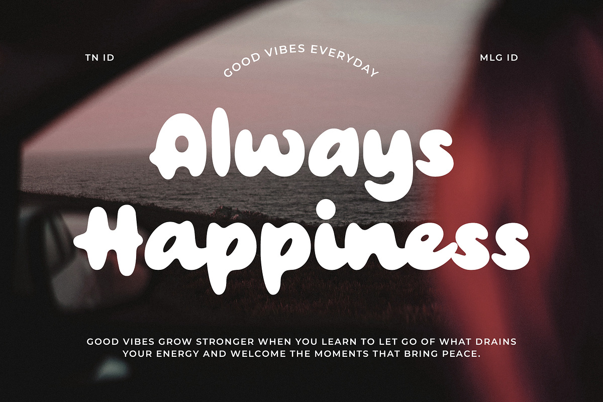 Le Pain Cafe - Nostalgic Bold Retro, a Handwritten Font by Typia Nesia (Photo 5 of 14)