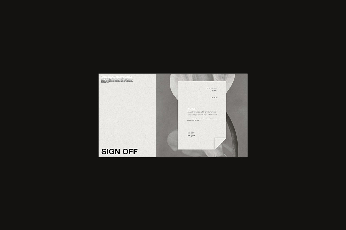 BLEU | Brand Proposal, a Magazine Template by Studio Brand (Photo 6 of 13)