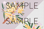 Pastel Australian Flowers Clipart, a Decorative Illustration by Pawcasso's Portraits (Thumbnail 3 of 10)