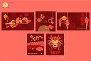Chinese New Year-set of cliparts, a Seasonal Illustration by Collection by VY (Thumbnail 4 of 15)