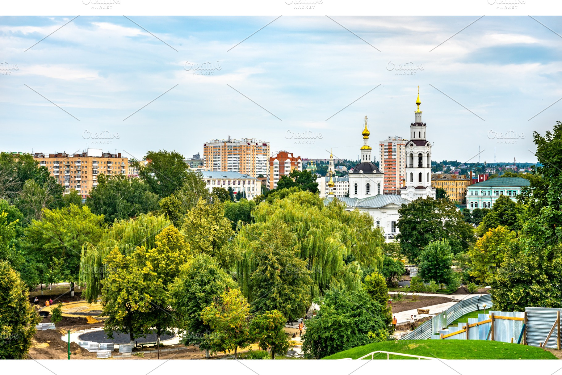 View of the epiphany cathedral in containing russia, oryol, and orel, an Architecture Photo by Leonid Andronov