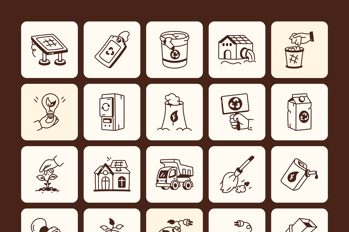 990 Universal Doodle Icons, an Outline Icon by Vectors Market (Photo 20 of 25)
