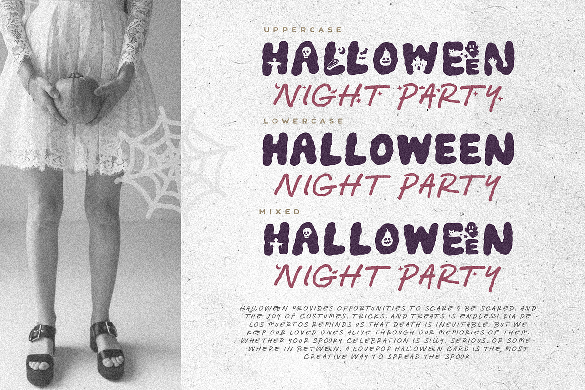 Spooki Daily Font Duo, a Font by BodigStd (Photo 8 of 10)
